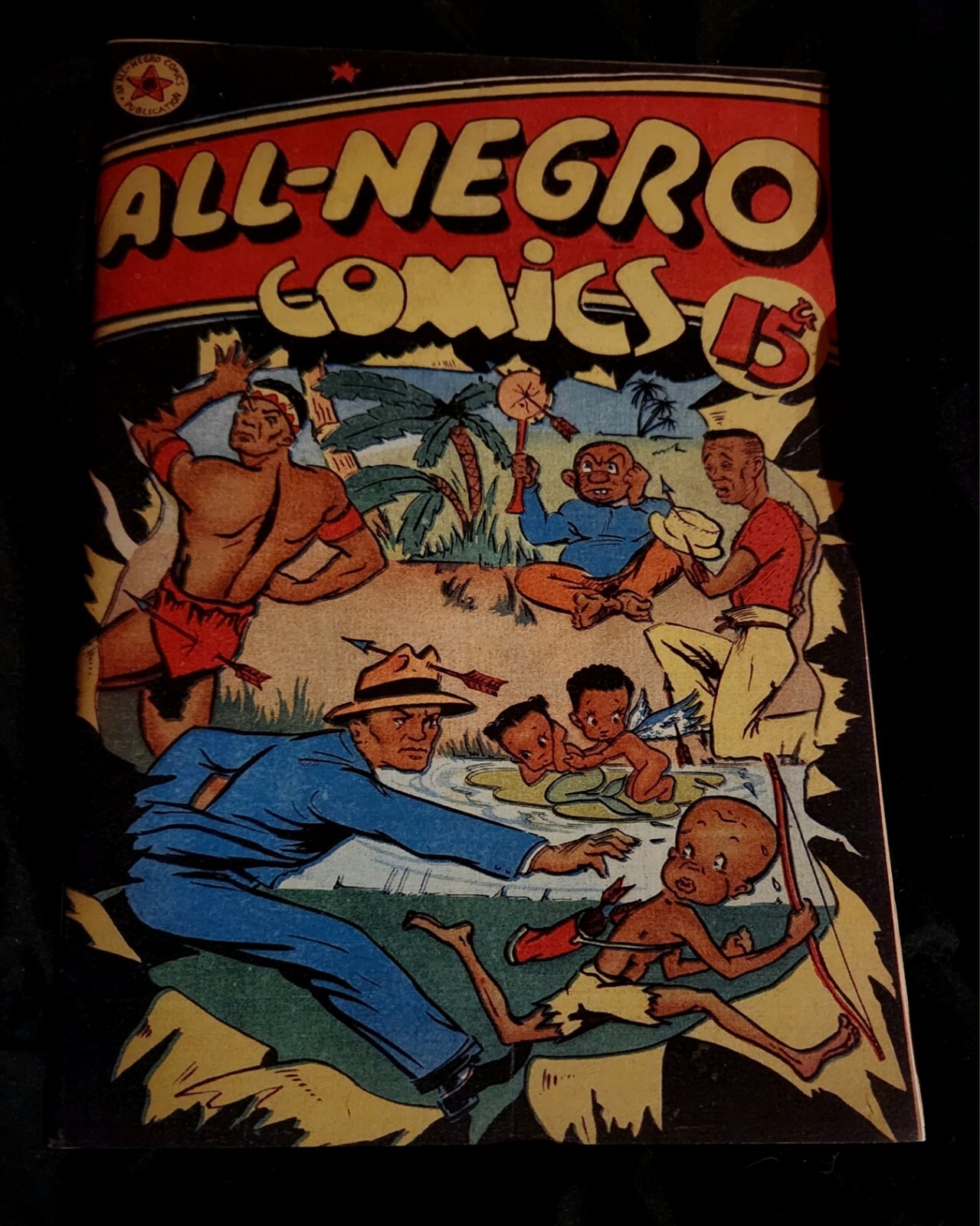 All Negro Comics # 1 Comic Book Replica All Negro Comics # 1 Comic Book Replica