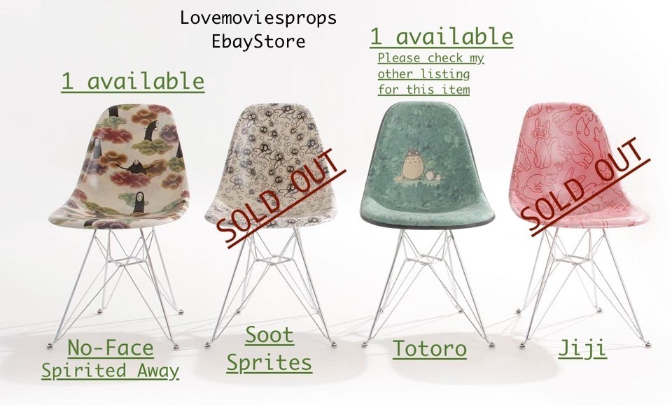 Spirited Away No Face Chair Studio Ghibli Miyazaki Modernica Collectible Totoro Spirited Away No Face Chair Studio Ghibli Miyazaki Modernica Collectible Totoro