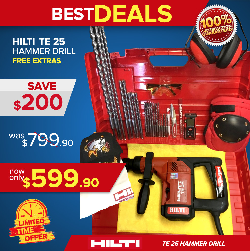 HILTI TE 25 Hammer Drill HILTI TE 25 Hammer Drill