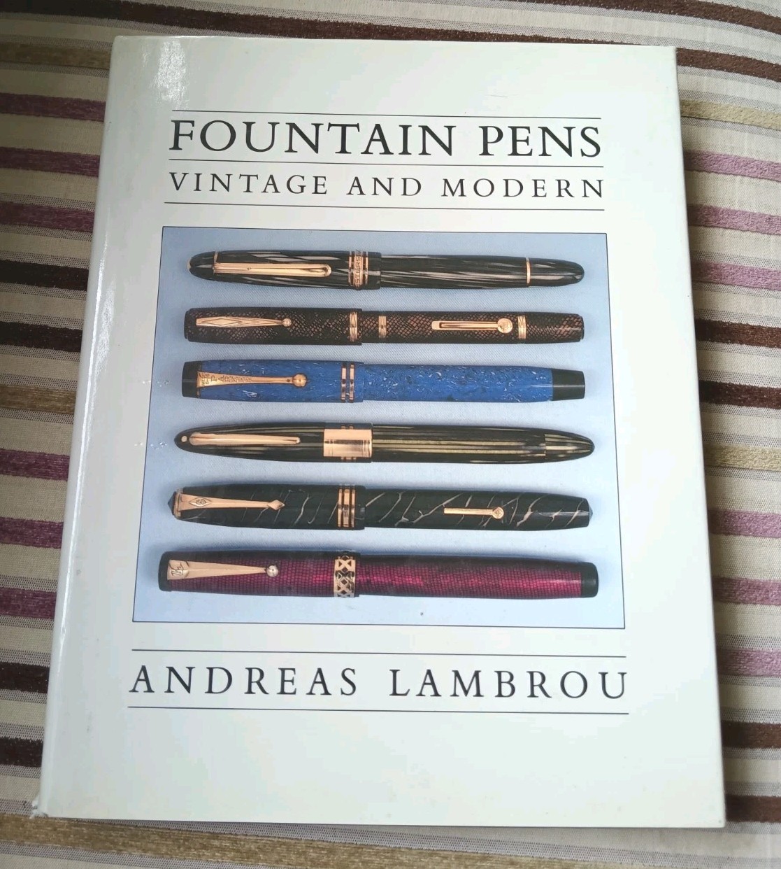 Fountain Pens Vintage And Modern Andreas Lambrou HC VG