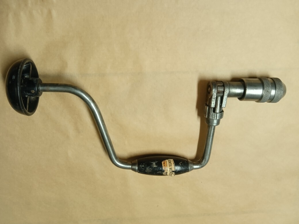 Classic antique hand drill Meister