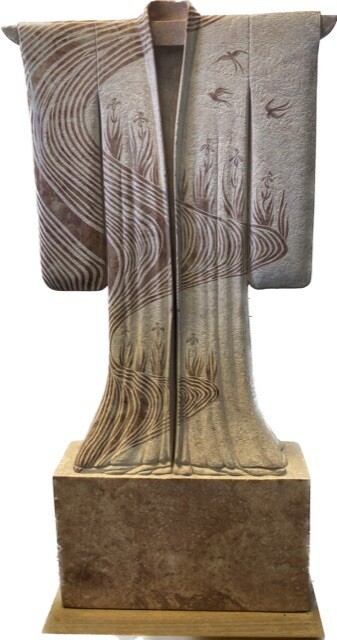 UTAH ALABASTER 42” T SCULPTURE ON STAND ASIAN/NATIVE AMERICAN CLIFFORD FRAGUA UTAH ALABASTER 42” T SCULPTURE ON STAND ASIAN/NATIVE AMERICAN CLIFFORD FRAGUA