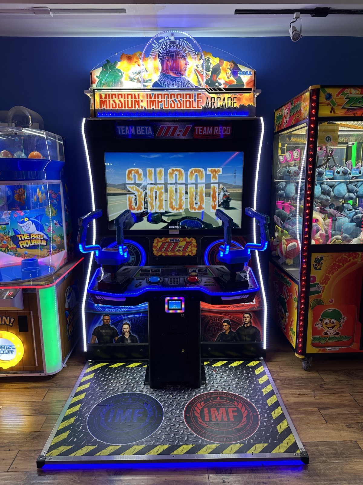 Mission Impossible DLX Shooting Arcade Machine by Sega Arcade