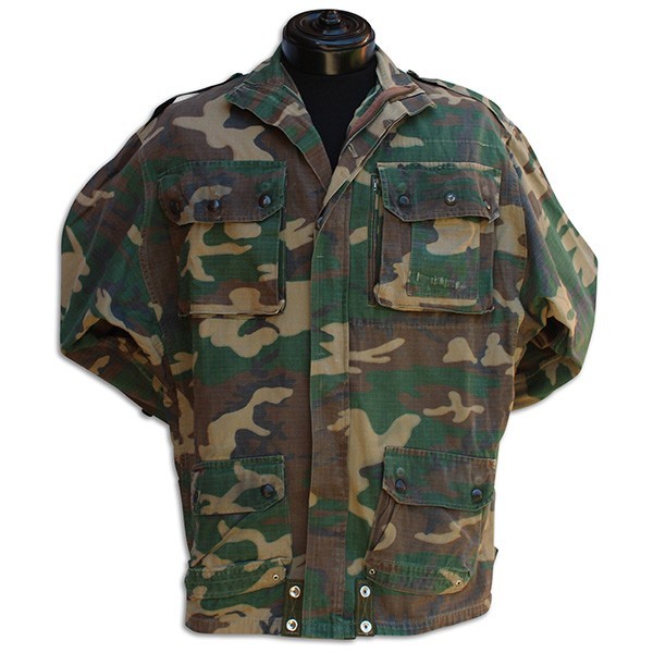 WARTIME SPECIAL FORCES VETERAN'S ERDL TAILOR MADE FRENCH JUMP JACKET (APU-452) WARTIME SPECIAL FORCES VETERAN'S ERDL TAILOR MADE FRENCH JUMP JACKET (APU-452)