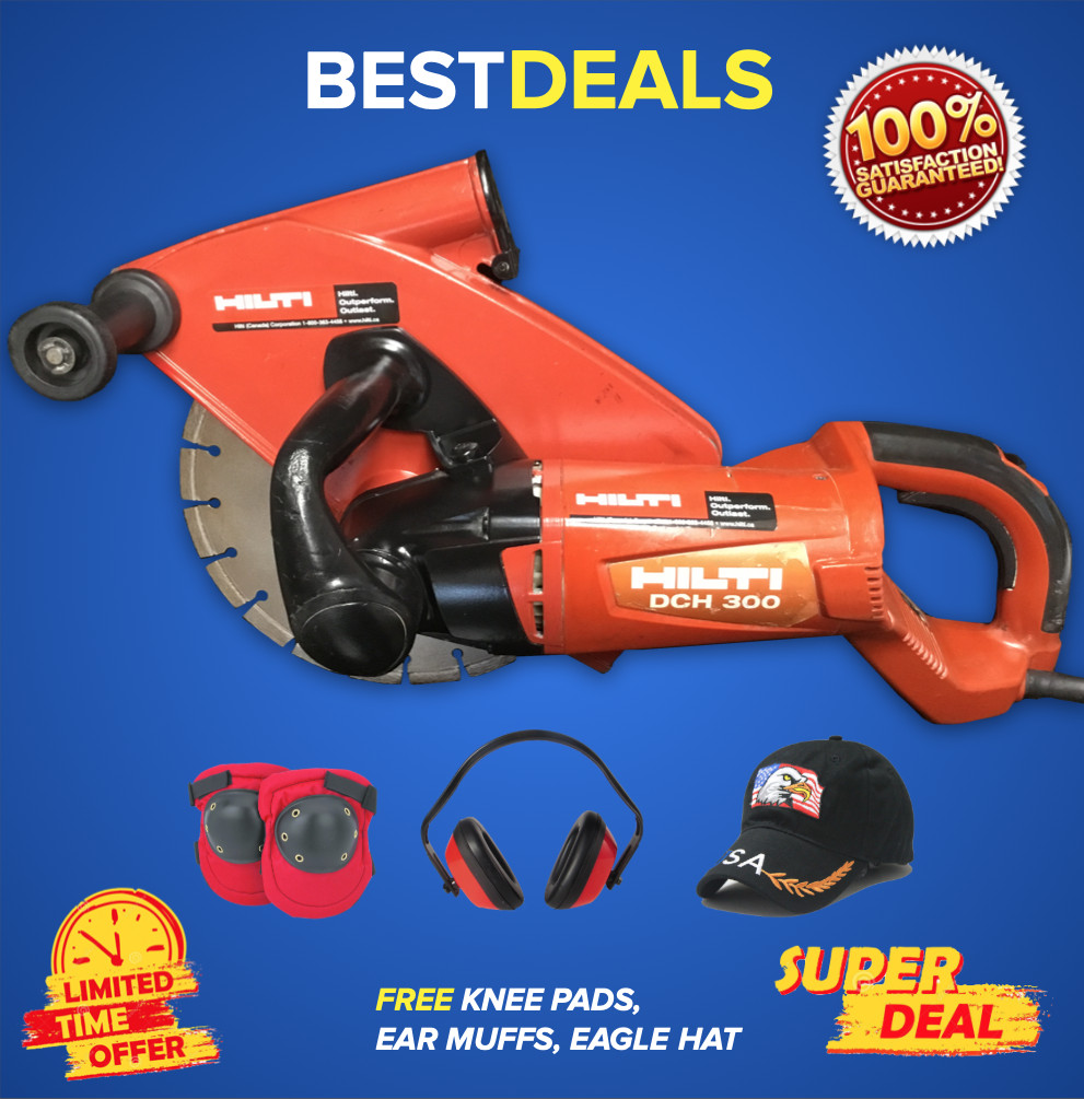 HILTI Dch 300 Electric Diamond Cutters HILTI Dch 300 Electric Diamond Cutters