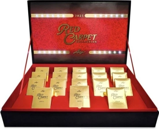 2025 Leaf Red Carpet Collection Hobby Case Factory Sealed 2025 Leaf Red Carpet Collection Hobby Case Factory Sealed