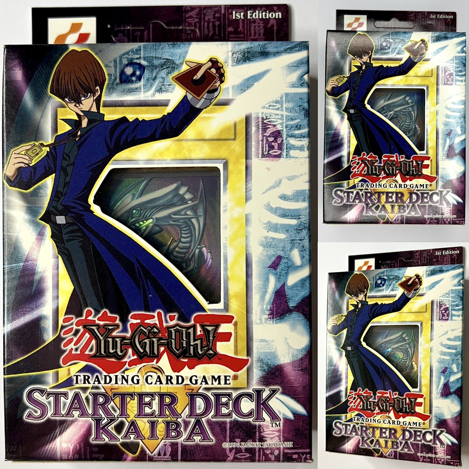 Yu-Gi-Oh Starter Deck Kaiba - 1st Edition - Blue Eyes White Dragon Sealed Mint Yu-Gi-Oh Starter Deck Kaiba - 1st Edition - Blue Eyes White Dragon Sealed Mint
