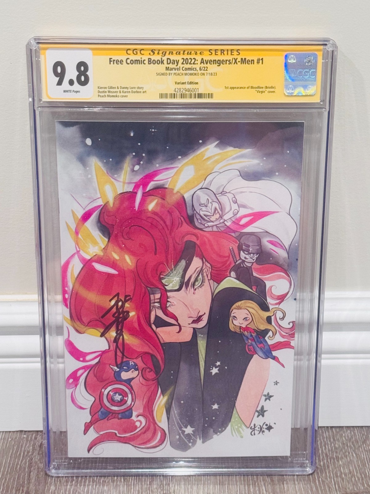 Free Comic Book Day 2022: Avengers/X-Men #1 CGC 9.8 Peach Momoko Variant SIGNED Free Comic Book Day 2022: Avengers/X-Men #1 CGC 9.8 Peach Momoko Variant SIGNED