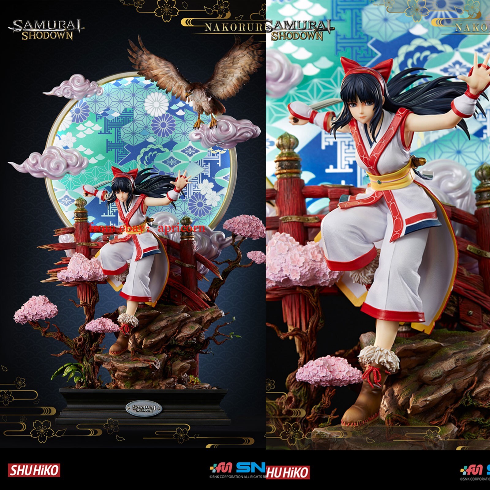 SHU HiKO Studio Samurai Spirits Nakoruru 1/6 Resin Statue Painted Model 21