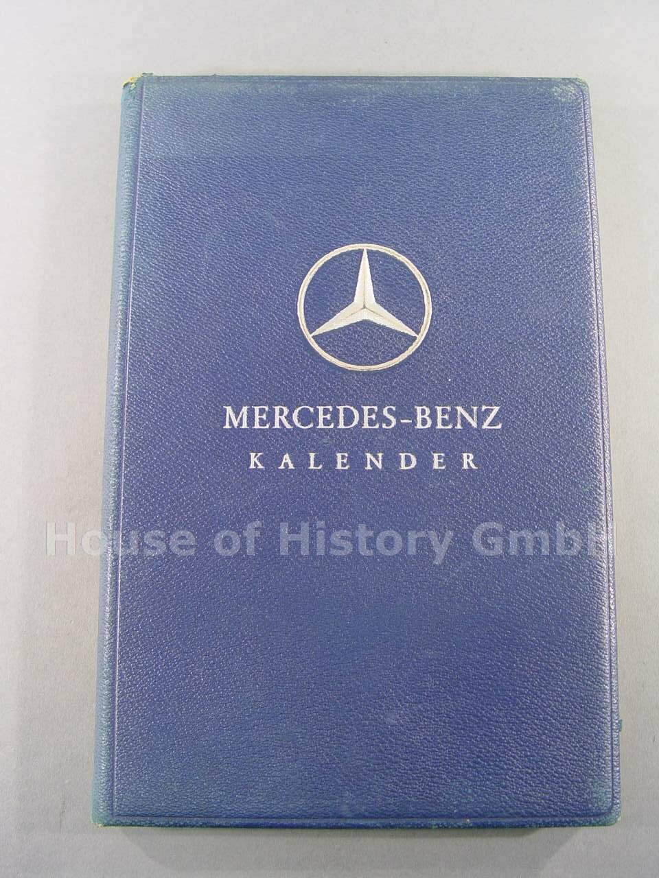 119489, Calendar Mercedes Benz Sports Calendar 1936, Both Parts, Calendar, RARE