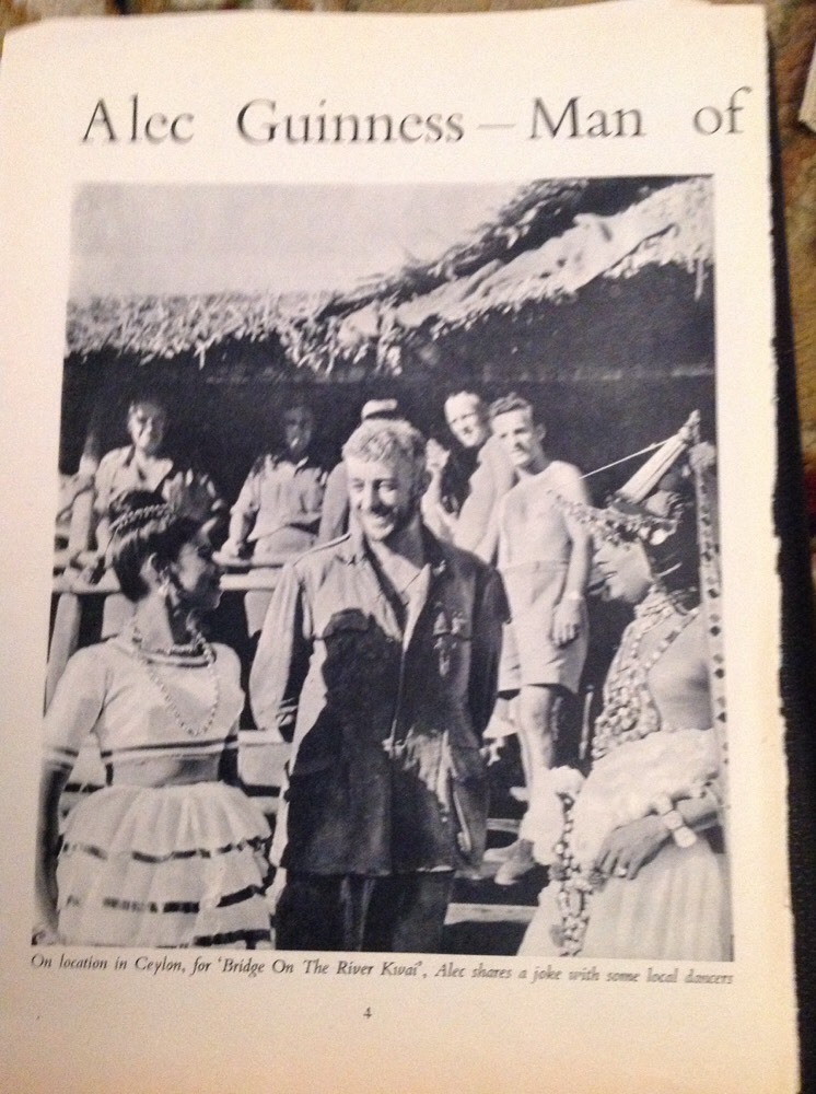 K3-8 Ephemera 1950s Article The Many Faces Of Actor Alec Guinness