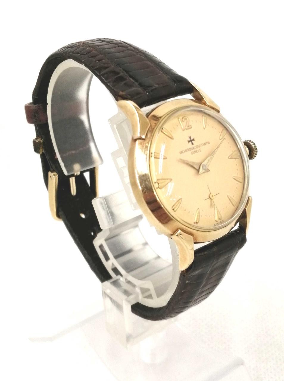 Vacheron Constantin Vintage Manual Wind Watch Gold Capped SS Back Mens Japan JP Vacheron Constantin Vintage Manual Wind Watch Gold Capped SS Back Mens Japan JP