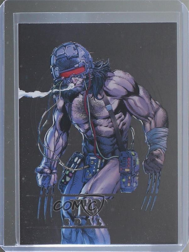 2023 Fleer Ultra Wolverine Medallions Opal Black 1/1 Weapon X #M-47 1d7p 2023 Fleer Ultra Wolverine Medallions Opal Black 1/1 Weapon X #M-47 1d7p