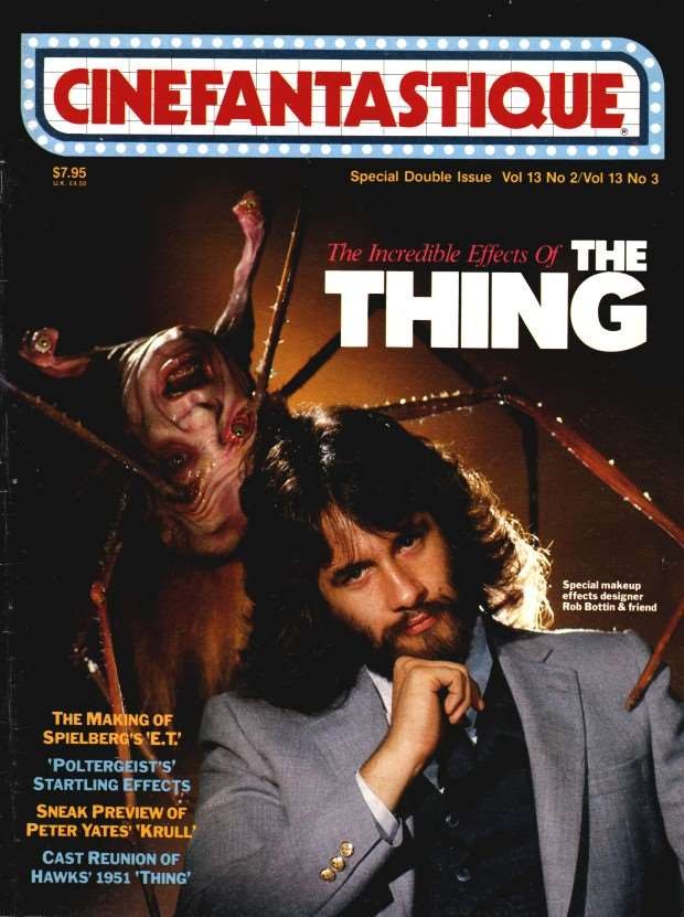 Cinefantastique (vol. 13) #2 VF; FSC | 3 the Thing Horror Movie - w/Bag+Board Cinefantastique (vol. 13) #2 VF; FSC | 3 the Thing Horror Movie - w/Bag+Board