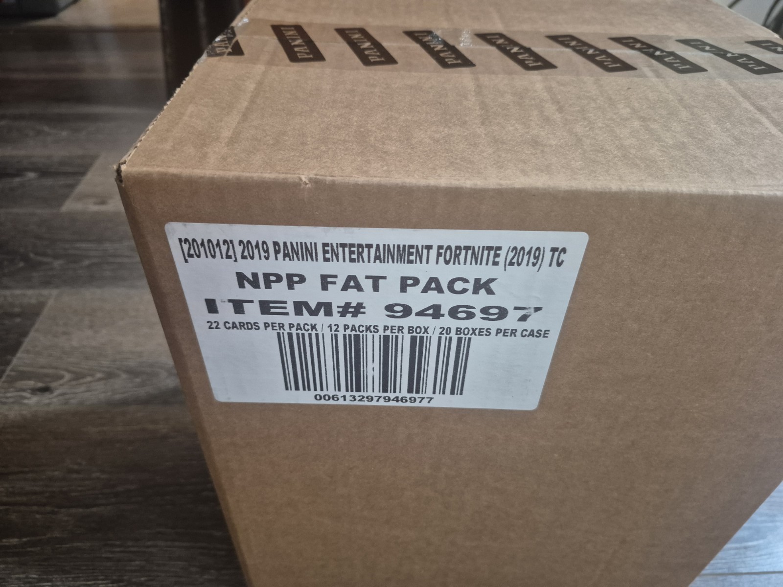 2019 Fortnite Series 1 Fat Pack Sealed Case 20x Boxes USA Print Trading Cards
