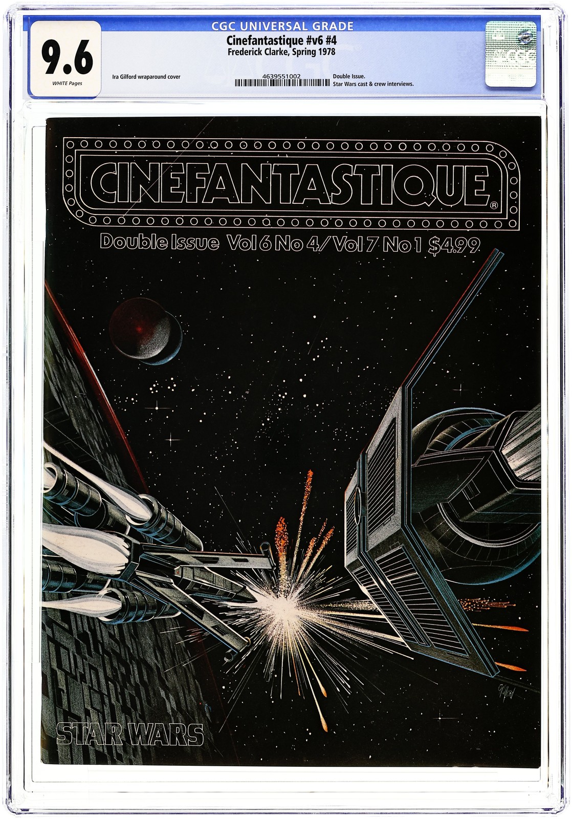 Cinefantastique Vol. 6-7 #4-1 CGC 9.6 1978 4639551002
