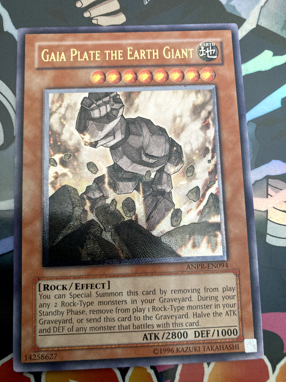 Yu-Gi-Oh Gaia Plate The Earth Giant ANPR-EN094 Ultimate Rare Unlimited MINT