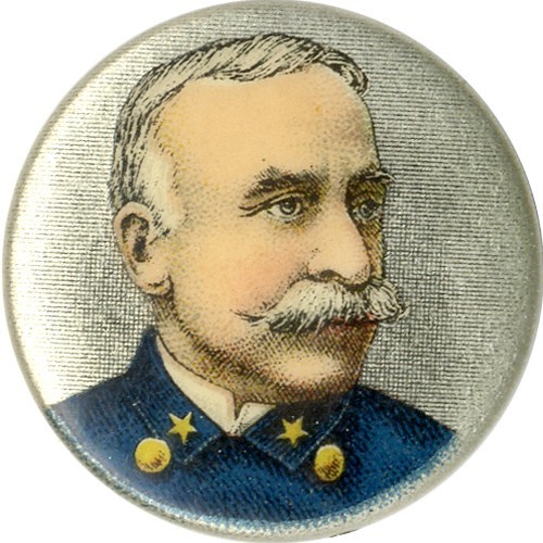 c. 1898 Admiral George Dewey Span-Am War Celluloid Button