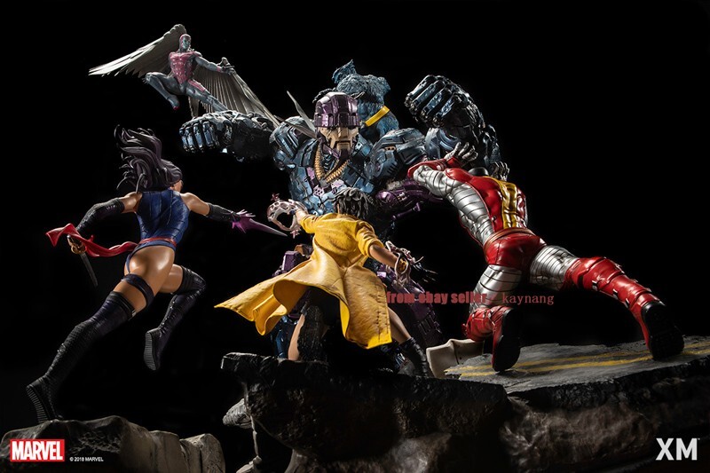 XM Studios Marvel Comics 1/6 Scale X-Men VS Sentinel GK Model Statue Second-Hand XM Studios Marvel Comics 1/6 Scale X-Men VS Sentinel GK Model Statue Second-Hand
