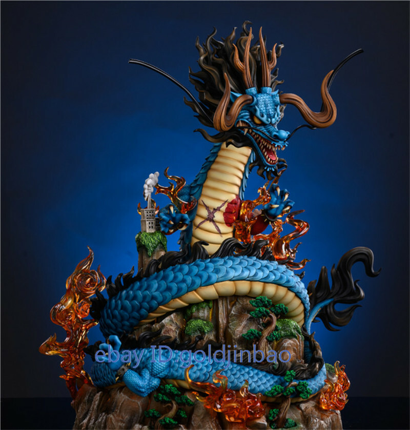 YaYa Studios 60CM One Piece Kaidou Resin Model Painted Statue In Stock Dragon
