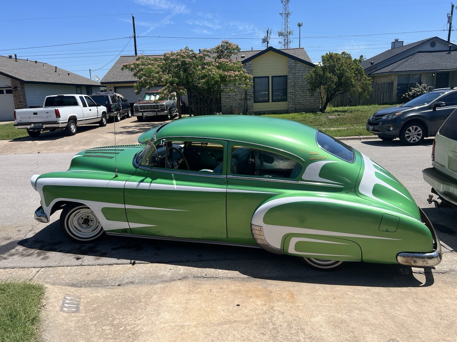 1950 Chevrolet Fleetline Vintage 2-Door Sedan Car 1950 Chevrolet Fleetline Vintage 2-Door Sedan Car