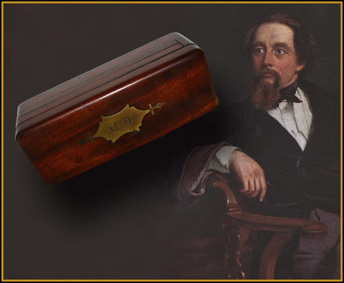 Charles Dickens’ “Nécessaire de Voyage” box taken with him on his travels