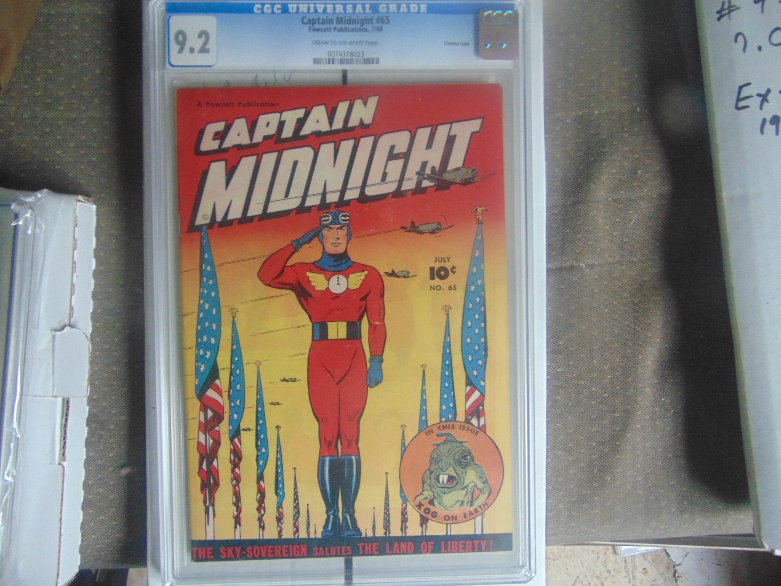 1948  Captain Midnight # 65 cgc 9.2