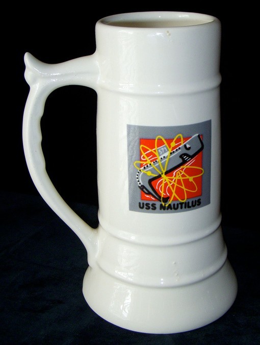 1970s USS Nautilus SS-571 Beer Mug of Ship's Medic Eugene 