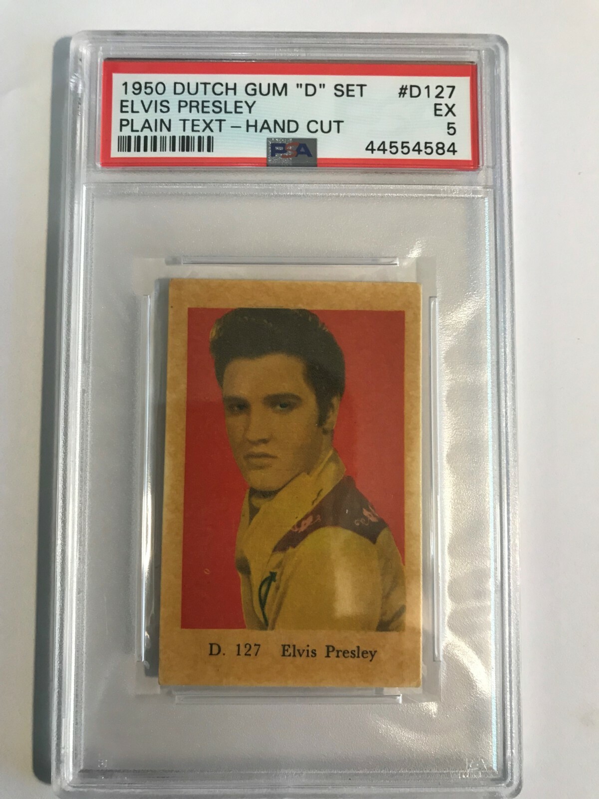 1950 Elvis Presley PSA 5 First apperance on a card, ROOKIE CARD The KING 1950 Elvis Presley PSA 5 First apperance on a card, ROOKIE CARD The KING
