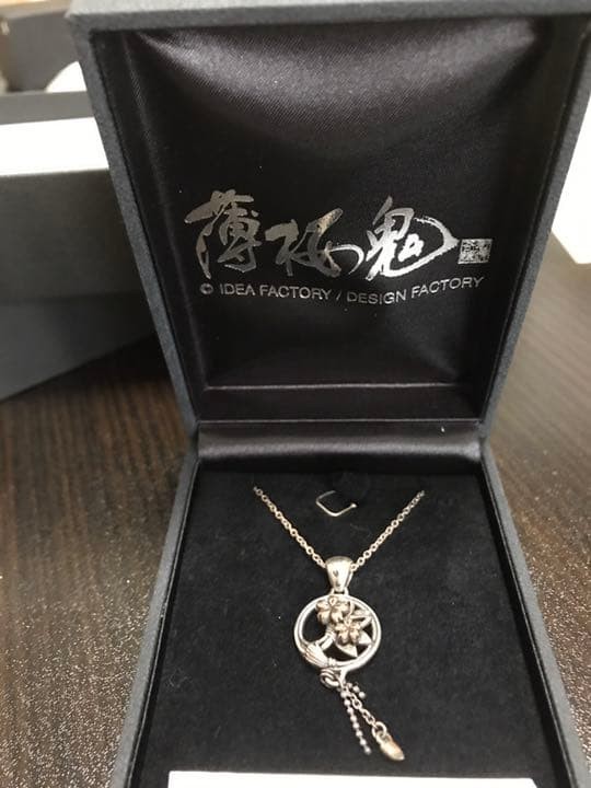 Wagokoro Hakuoki Silver Necklace Fashion Jewelry Gift Ready Authentic Wagokoro Hakuoki Silver Necklace Fashion Jewelry Gift Ready Authentic