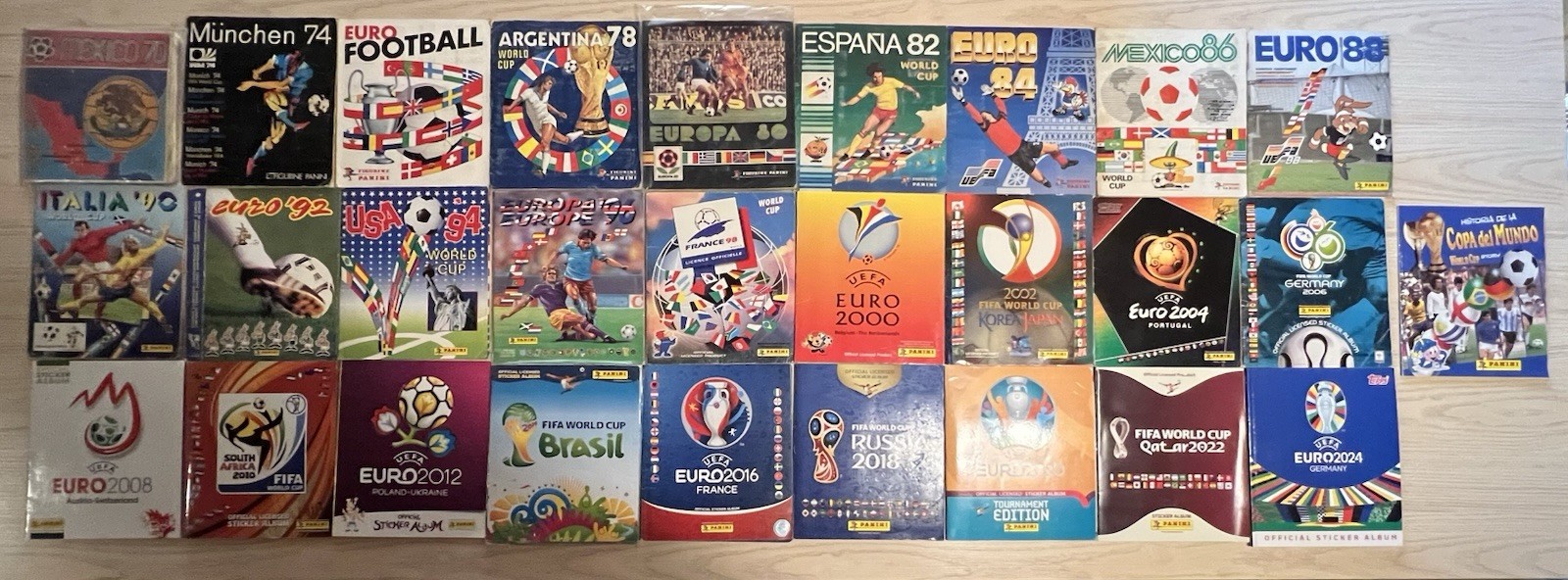 complete panini album