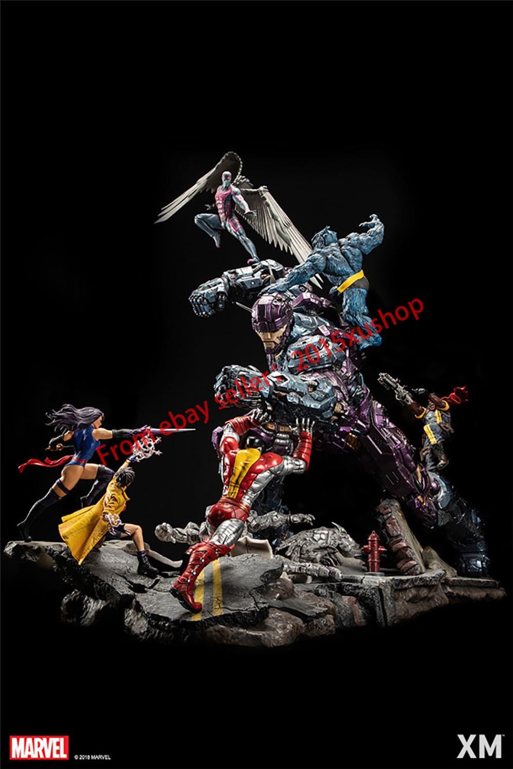 XM Studios Marvel Comics 1/6 Scale X-Men VS Sentinel GK Model Statue Second-Hand XM Studios Marvel Comics 1/6 Scale X-Men VS Sentinel GK Model Statue Second-Hand